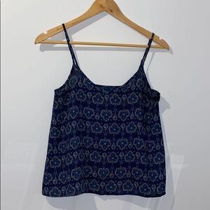 Hollister Aboriginal Blue Tank Top XS
